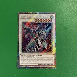 Clear Wing Synchro Dragon Yugioh RA04-EN249 Platinum Secret Rare PSR NM - Image 1