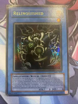 (LTV) Yu-Gi-Oh! TCG Relinquished Magic Ruler MRL-029 Unlimited Ultra Rare HP - Image 1