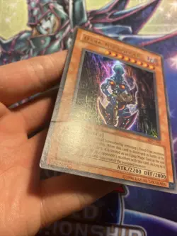 (AA) Yugioh - Dark Necrofear LON-065 Unlimited Edition Ultra Rare MP - Image 3