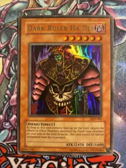 (AA) YUGIOH! DARK RULER HA DES LOD-001 Unlimited ULTRA HP - Image 1