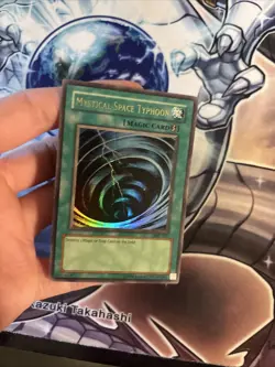 (65) Mystical Space Typhoon MRL-047 Magic Ruler Unlimited Ultra Rare HP/DMG - Image 2