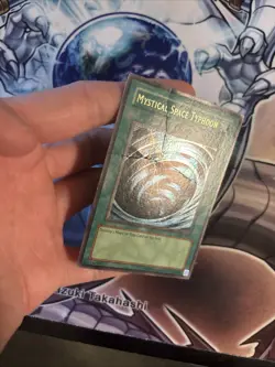 (65) Mystical Space Typhoon MRL-047 Magic Ruler Unlimited Ultra Rare HP/DMG - Image 4