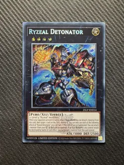 🔥Yu-Gi-Oh! - Ryzeal Detonator - 25LP-EN014 - Emblazoned Secret Rare - NM🔥 - Image 1