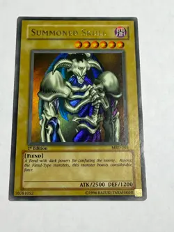 Yugioh Summoned Skull MRD-003 Ultra Rare 1st Edition LP VLP - Image 1