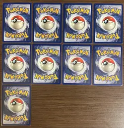 Pokemon TCG 1st Edition Fossil Set (1999) Card Lot - 9 Cards Total LP/NM - Image 2