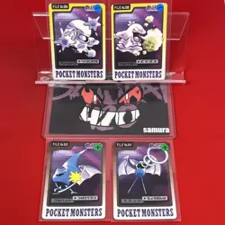 4set EX+~NM-) Pokemon Card Carddas-Series Set Japanese Muk Golbat Grimer Bandai - Image 1