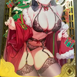 WES - Goddess Story Gold METAL Card - Serial Number #044/100! Yor Bikini Spy X - Image 3