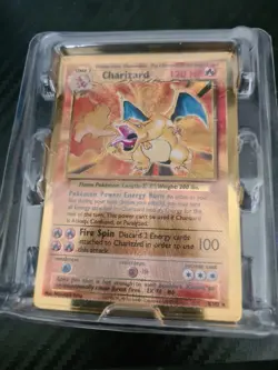 Gold Metal Charizard 4/102 - 25th Anniversary Celebrations - Pokemon Card - Image 1