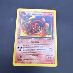 Dark Charmeleon 1st Edition 32/82 Team Rocket Pokemon Card - Image 1