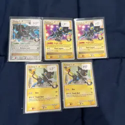 Pokemon TCG World Championship 2009 Cards English Lot Of 5 Conditions On Card - Image 1