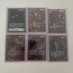 One Piece Card Game- Op13 God Pack 5 Elders & Imu set - Image 1