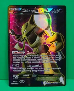 Alakazam EX - Fates Collide 117/124 Full Art Ultra Rare Pokemon Card Pokemon NM - Image 2