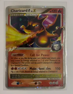 Charizard G LV.X 143/147 Supreme Victors HP/Damaged - Ultra Rare Pokemon Card - Image 1