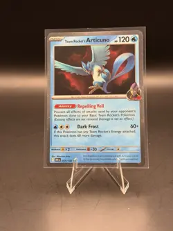 Team Rockets Articuno Holo Rare Card 051/182 Destined Rivals Promo Cosmos Holo - Image 1
