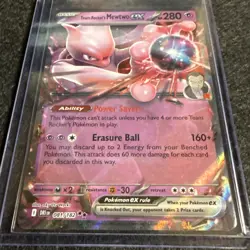Team Rocket's Mewtwo ex 081/182 Sv10: Destined Rivals Holo - Pokemon Card - Image 2