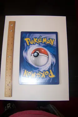 POKEMON 4/102 Promo - CHARIZARD JUMBO OVERSIZED- Holo Card - Image 2