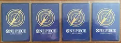 One Piece TCG OP13-082 Five Elders SR X4 Playset Card Game CCG English - Black - Image 2