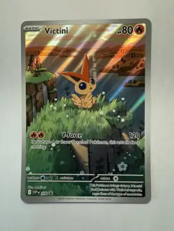 Victini SVP 208 Jumbo Promo Card Black Bolt White Flare - Image 1