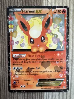 Flareon EX - RC6/RC32 - Pokemon Generations Radiant Collection Card LP - Image 1