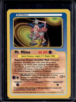 2004 Pokemon India Funskool Trading Card Game Mr Mime - Image 1