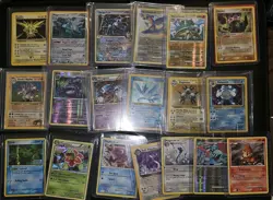 Vintage Pokemon Card Collection Lot 17x TCG Rare Holo Base Set WOTC EX D&P - Image 1