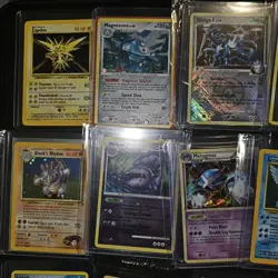 Vintage Pokemon Card Collection Lot 17x TCG Rare Holo Base Set WOTC EX D&P - Image 2