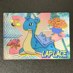 Pokemon Lapras Get Card Super Collection Promo Meiji Holo Japanese NM- - Image 1