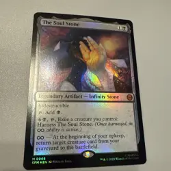 2025 Magic: The Gathering Marvel's Spider-Man Soul Stone Foil #0066 - Image 1
