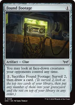 4x (Playset) Found Footage Duskmourn: House of Horror Regular - Image 1