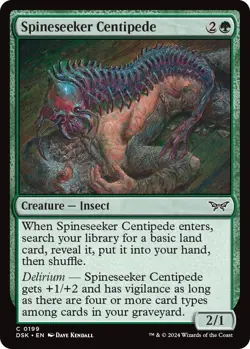 4x (Playset) Spineseeker Centipede Duskmourn: House of Horror Regular - Image 1