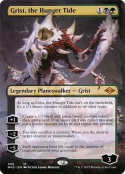 Grist, the Hunger Tide - Extended Art Modern Horizons 2 LP MTG - Image 1