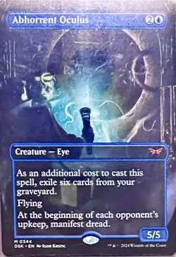 Abhorrent Oculus (Borderless) Duskmourn: House of Horror Regular - Image 1