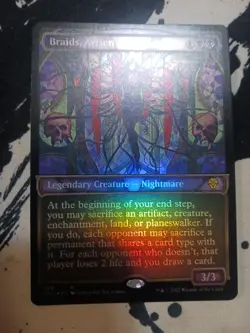 MTG Braids, Arisen Nightmare (288/552) Dominaria United NM FOIL - Image 1