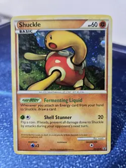 2010 SHUCKLE HGSS15 Heart Gold & Soul Silver Promos POKEMON Holo - Played/MP - Image 1