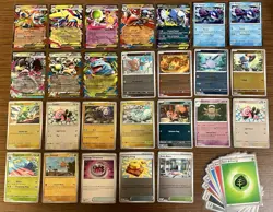 Pokemon TCG Mega Evolution Lot - EX, Reverse Holos, Energy - 33 Total NM/Mint - Image 1