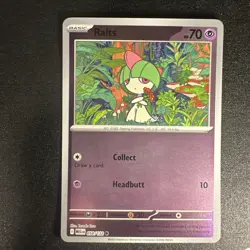 Ralts 058/132 REVERSE HOLO Mega Evolution ME01 Pokemon English Foil TCG - Image 1