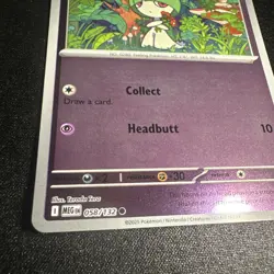 Ralts 058/132 REVERSE HOLO Mega Evolution ME01 Pokemon English Foil TCG - Image 2