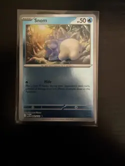 Snom 042/132 Me01: Mega Evolution Reverse Holo Pokemon TCG NM - Image 1