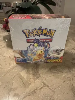 Pokemon TCG SV08 Surging Sparks Booster Box - 36 Packs - New/Sealed - Image 1