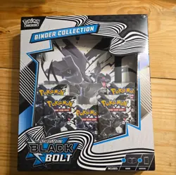Pokemon TCG Scarlet Violet Black Bolt Binder Collection - Image 1