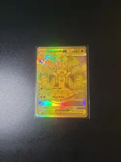 Mega Lucario ex 188/132 GOLD Mega Evolution Pokemon TCG - FRESH OUT OF PACK - Image 3
