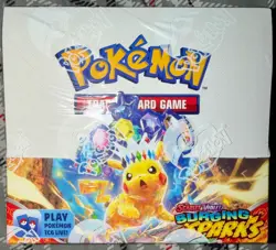 x10 Pokemon TCG Scarlet & Violet Surging Sparks booster packs Factory Sealed - Image 1