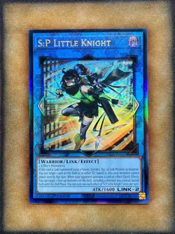 Yugioh S:P Little Knight RA03-EN049 Prismatic Ultimate Rare 1st Ed NM - Image 1