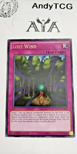 3x OR 1X LOST WIND - 1ST ED. RARE NM/VLP RATE-EN068 - YUGIOH SINGLE/PLAYSET - Image 5