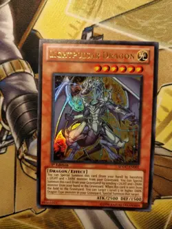 LIGHTPULSAR DRAGON - 1ST ED ULTRA RARE M/NM SDDC-EN001 - YUGIOH & GERMAN - Image 3
