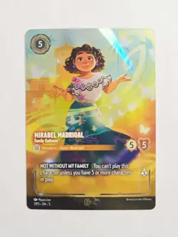 Mirabel Madrigal Family Gatherer 7/P2 Store Championship - Lorcana Promo Card - Image 1