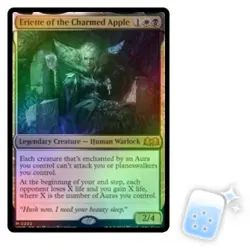 FOIL ERIETTE OF THE CHARMED APPLE Wilds Of Eldraine WOE Magic MTG MINT CARD - Image 1