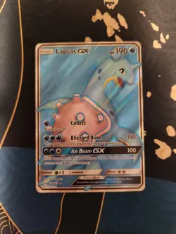 Lapras GX 139/149 Full Art SM Base Set Pokemon Trading Card Game - Image 1