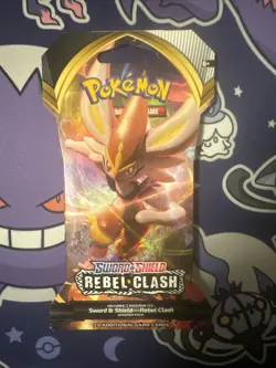 Pokemon Rebel Clash Booster Pack 10 Cards Pack NEW SEALED - Image 1