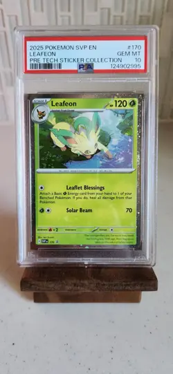 Leafeon 170 Sv: Scarlet & Violet Promo Cards Holo Gem Mint PSA 10 - Image 2